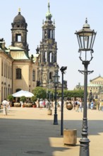 Catholic Court Church, (Cathedral of St Trinity), building, Dresden