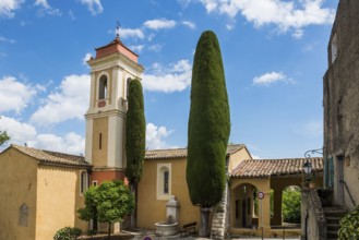 Picturesque village, Haut de Cagnes, Cagnes-sur-Mer, Provence Alpes Côte d'Azur, South of France,