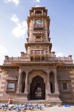 Ghanta Ghar clock tower in Sandar Market Girdikot, old town of Jodhpur, Rajasthan, India