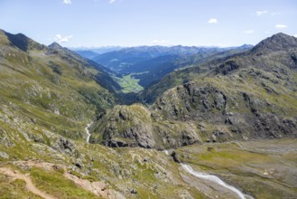 Ridnauntal (Italian: Val Ridanna), Stubai Alps, South Tyrol, Italy