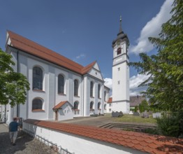 Parish church of St John, built 1717-19, Biberacher Str. 6, Ummendorf, district of Biberach,