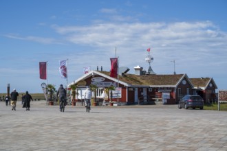 Gosch, Restaurant an der Promenade, Sankt Peter Ording, Eiderstedt, North Frisia, North Sea,