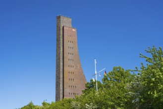 Naval memorial, Laboe, Baltic seaside resort, fjord, Baltic Sea, North Frisia, Schleswig-Holstein,