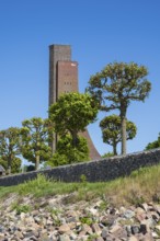 Naval memorial, Laboe, Baltic seaside resort, fjord, Baltic Sea, North Frisia, Schleswig-Holstein,