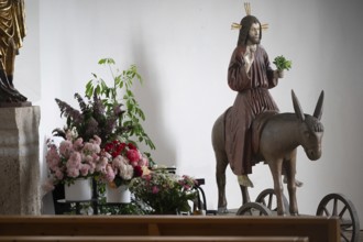 Palmesel in the pilgrimage chapel Zu unserer lieben Frau im Holderbusch and Sankt Urban, Im Öschle