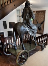 Palmesel, created in 1767, Städtisches Museum, Krummebergstr. 30, Überlingen, Baden-Württemberg,