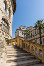 Palace of Justice and Cathedral, Old Town, Cote d'Azur, Monaco