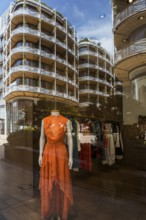 Luxury flats and luxury shops, Monte Carlo, Cote d'Azur, Monaco