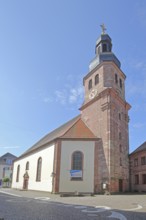 Baroque Luther Church built in 1758, Pirmasens, Rhineland-Palatinate, Germany