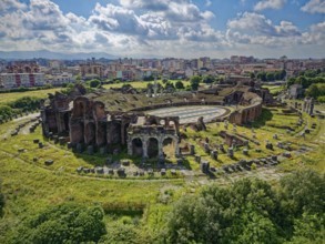 The amphitheatre of Capua, Anfiteatro Campano, is the amphitheatre of the ancient Roman city of