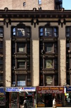 3-storey T-shirt department stores' in downtown New York City, USA