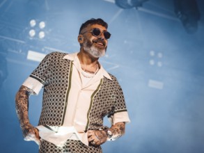 Sido live on 25 years of Sido - The anniversary tour at the Parkbühne Wuhlheide in Berlin on 11.07