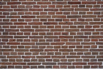 House wall, Brick wall, Brick wall, Bricks, Background, Texture, Netherlands