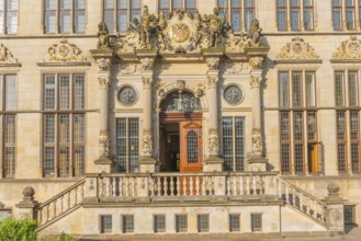 Two-part staircase to the Schütting House, Bremen Chamber of Commerce and Industry and Chamber of