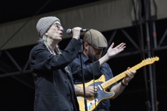 Patti Smith, singer, songwriter, USA, Patti Smith Quartet, open air at the Citadel Music Festival,