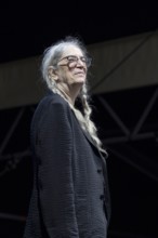 Patti Smith, singer, songwriter, USA, Patti Smith Quartet, open air at the Citadel Music Festival,