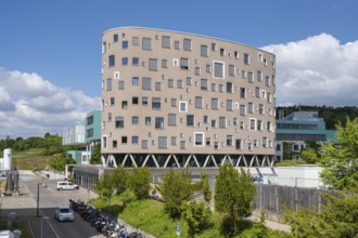 Das GZT Gästehaus der Universitätsklinik Tübingen, moderne Architektur, Baden-Württemberg,