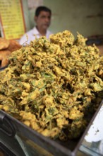 Spinach pagoda in the old town of Jaisalmer, Rajasthan, India