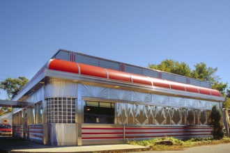 Diner Restaurant, typical restaurant for North America, New Jersey, USA