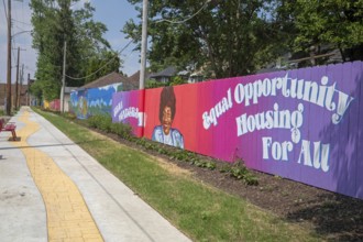 Detroit, Michigan - The city of Detroit is opening nine 'Arts Alleys' in neighborhoods around the