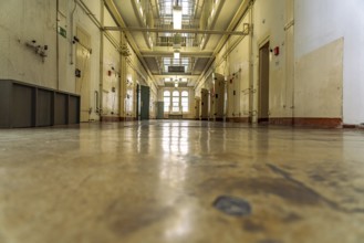 The former Stasi prison in Bautzen II, today a memorial in Bautzen, Upper Lusatia, Saxony, Germany