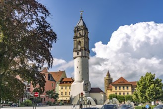 The Reichenturm in Bautzen, Upper Lusatia, Saxony, Germany
