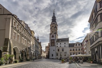 The Old Town Hall on the Lower Market in Görlitz, Upper Lusatia, Saxony, Germany