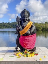 Statue sculpture of war deity Muruga, son of Shiva and Parvati, also worshipped as god of Tamil