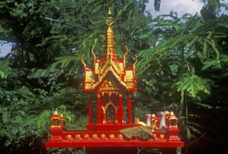 Haunted house, Krabi, Thailand, December 2002, vintage, retro, old, historic