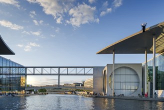 Marie-Elisabeth-Lüders-Haus on the Spree in the government district, Berlin