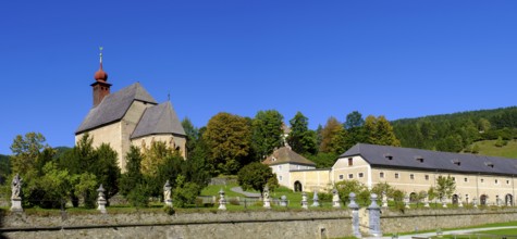 St. Peter's Church, St. Lambrecht Abbey, St. Lambrecht Benedictine Abbey, Styria, Austria