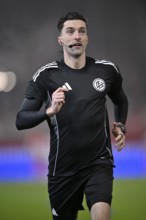 Warm-up training referee Florian Badstübner Voith-Arena, Heidenheim, Baden-Württemberg, Germany