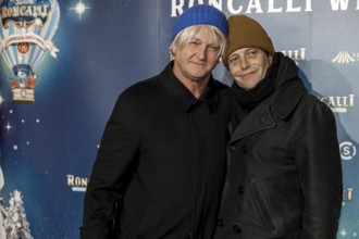 Detlev Buck and August Diehl at the premiere of the 21st Original Roncalli Christmas Circus Berlin