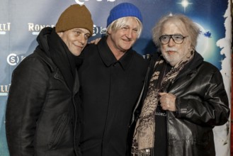 Detlev Buck, August Diehl and Bernhard Paul at the premiere of the 21st Original Roncalli Christmas