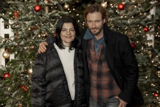 Jasmin Tabatabai and Andreas Pitschmann at the premiere of the 21st Original Roncalli Christmas