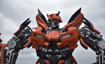 Transformer in Sagard on Rügen, Mecklenburg-Western Pomerania, Germany