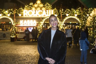 Hadnet Tesfai at the premiere of the 21st Original Roncalli Christmas Circus in Berlin's Tempodrom