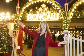 Luise Bähr at the premiere of the 21st Original Roncalli Christmas Circus in Berlin's Tempodrom on
