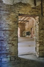 Lost Place, interior of the Beelitz health resorts, Brandenburg