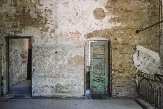 Lost Place, interior of the Beelitz health resorts, Brandenburg