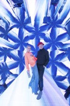 Franziska Hippe and Roman Knižka at the opening of Bubble Planet - The Adventure Museum for All