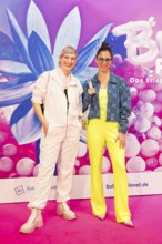 Luise Zücker and Zora Alber at the opening of Bubble Planet - The Adventure Museum for All Senses