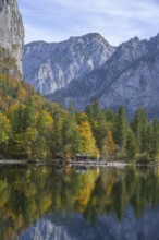 Jausenstation am Leopoldsteinersee, Eisenerz, Styria, Austria