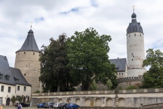 Castle Tower, Schlossberg in Altenburg, Thuringia, Germany