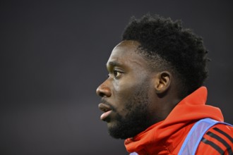 Alphonso Davies Bayern FC Munich FCB (19) portrait Allianz Arena, Munich, Bavaria, Germany