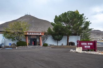 Tonopah, Nevada - The Central Nevada Museum. Museum exhibits explore the mining and ranching