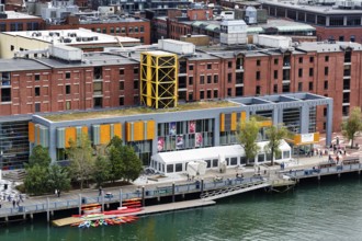 Children's Museum, Boston Children's Museum, Fort Point Channel, kayaks, Seaport District, Boston,