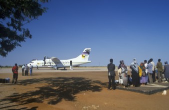 Shinyanga airport, Tanzania, Africa, June 2000, vintage, retro, old, historic