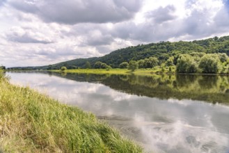 The Elbe near Meissen, Saxony, Germany