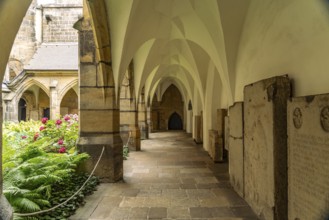 Cloister in Meissen Cathedral, Meissen, Saxony, Germany